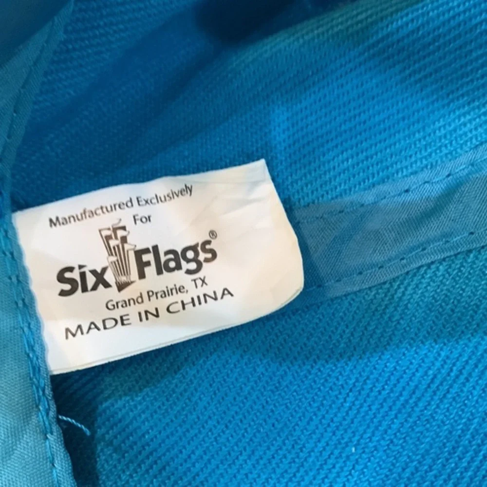 Six Flags Superman Snapback Cap‎ Hat Adjustable
